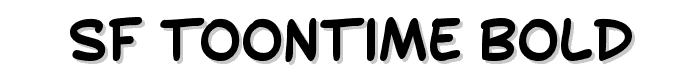 SF Toontime Bold font